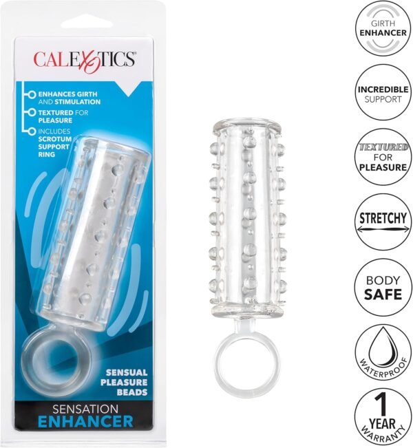 Sensation Enhancer transparente – CalExotics
