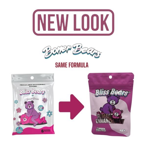 Bliss Bears Gomitas Femeninas