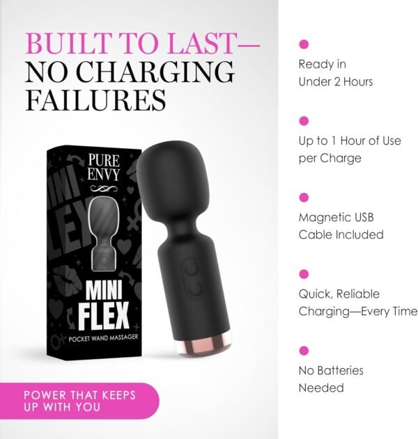 Mini Estimulador de Silicona con Vibración - Pure Envy