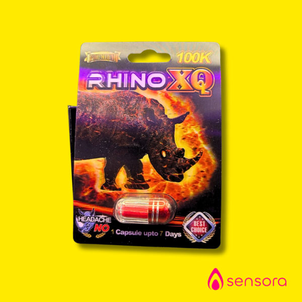 Suplemento Rhino XQ 100K – Potenciador Masculino