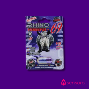 Rhino 69 500K Plus – Píldora Mejoradora Masculina