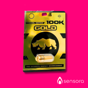 Gold 100K Enhancer – Píldora Potenciadora Masculina
