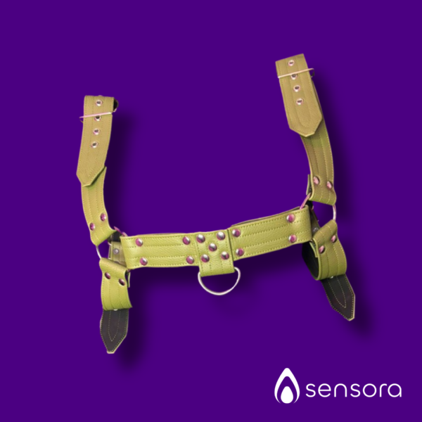 Arnés de Pecho Sensual de Cuero Vegano