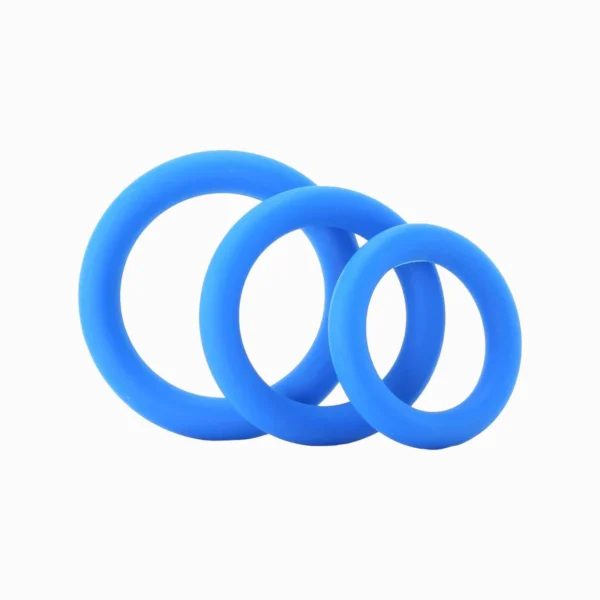 Set Ram Silicone Cock Rings (3 anillos)